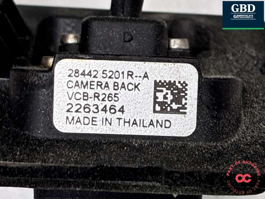 Parkeringskamera bak til Renault Captur 2013-2020 (Type I)  (284425201R|)
