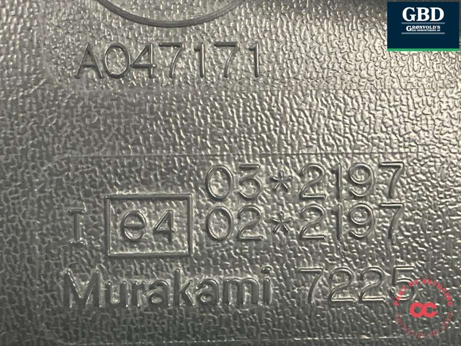 Speil innvendig til Subaru Forester 2013-2019 (Type IV) (92021FJ000|A047171|)