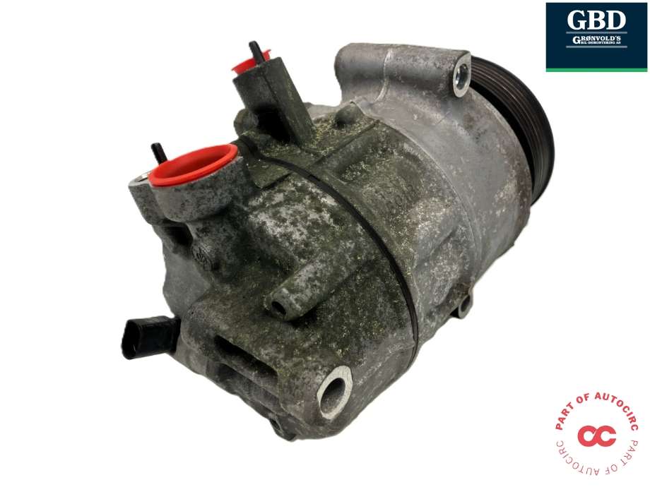 Aircondition kompressor til Škoda Octavia 2009-2013 (Type II, Fase 2) (SANDEN|1K0 820 808 F|1K0 820 859 Q|1K0 820 859 QX)