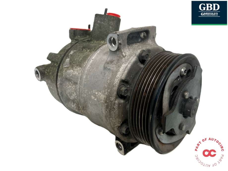 Aircondition kompressor til Škoda Octavia 2009-2013 (Type II, Fase 2) (SANDEN|1K0 820 808 F|1K0 820 859 Q|1K0 820 859 QX)