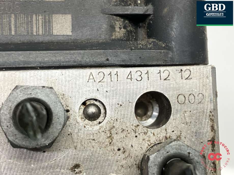 ABS sentral til Mercedes E-Klasse 2006-2009 (Fase 2) (W211) (W211) (A 211 431 20 12|A 211 431 15 12|A 211 431 12 12)