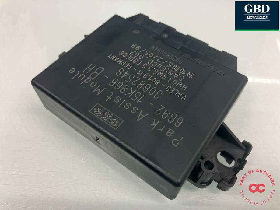 Styreenhet parkering til Volvo V70 2007-2013 (Type III, Fase 1)  (31341090|30682548|6G92-15K866-BH)