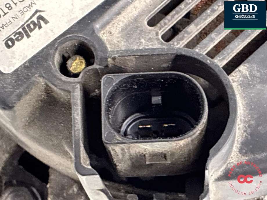 Dynamo diesel til VW Passat 2011-2015 (B7) (B7) (03L 903 023 B|03L 903 023 BX |03L 903 023 D |03L 903 024 F|03L 903 023 DX |03L 903 024 FX)