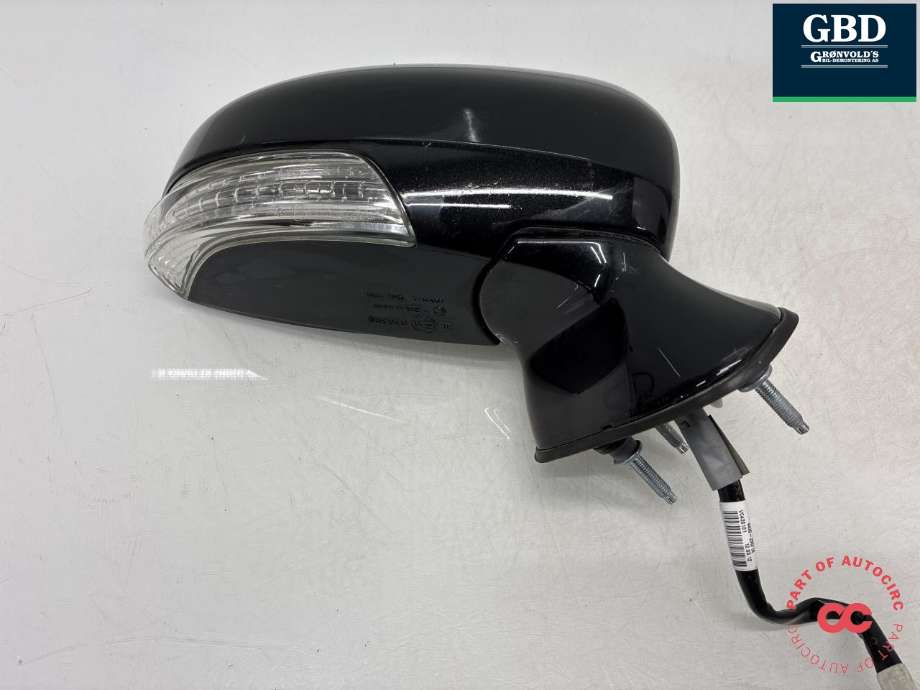 Speil høyre til Toyota Avensis 2009-2015 (Type III, Fase 1)  (8790805410C0|4430-290/1A|)