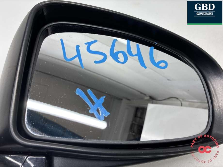 Speil høyre til Toyota Avensis 2009-2015 (Type III, Fase 1)  (8790805410C0|4430-290/1A|)