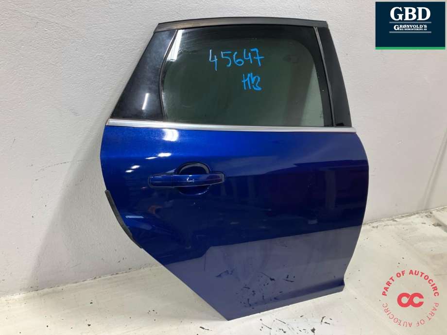 Dør høyre bak til Ford Focus 2014-2018 (Type III, Fase 2)  (2172759|PBM51-A24630-BF|)