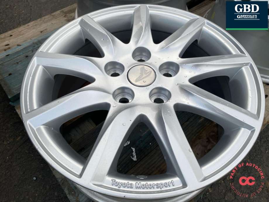 Felgsett aluminium til Toyota Corolla 2007-2013 (TOYOTA|6|5JX16|et45|)