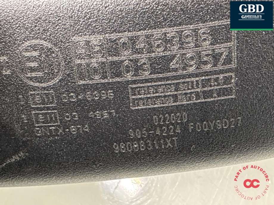 Speil innvendig til Peugeot e-2008 2019-->> (98 088 311 XT|046396|)
