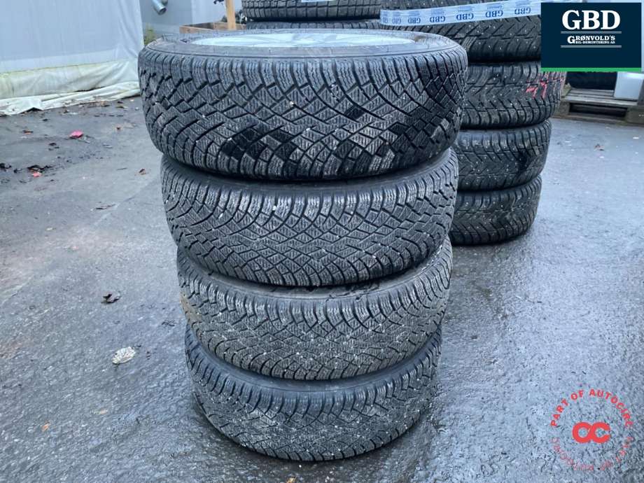 Hjulsett aluminium vinter til Toyota Yaris 2020-->> (Type IV)  (NOKIAN|HAKKAPELLITA|185-65-15      6|1 MM |  PROD 1222|6JX15 ET45)