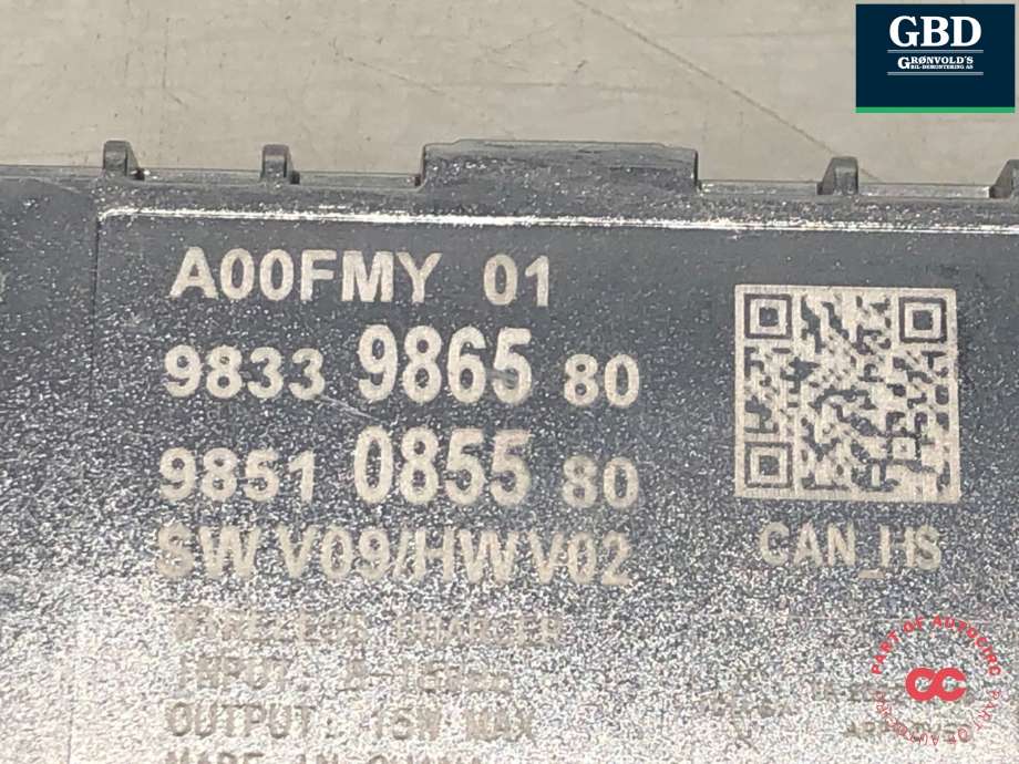 Dashbord trådløs mobillader til Opel Astra L 2022-->> (9833986580|9851085580|)