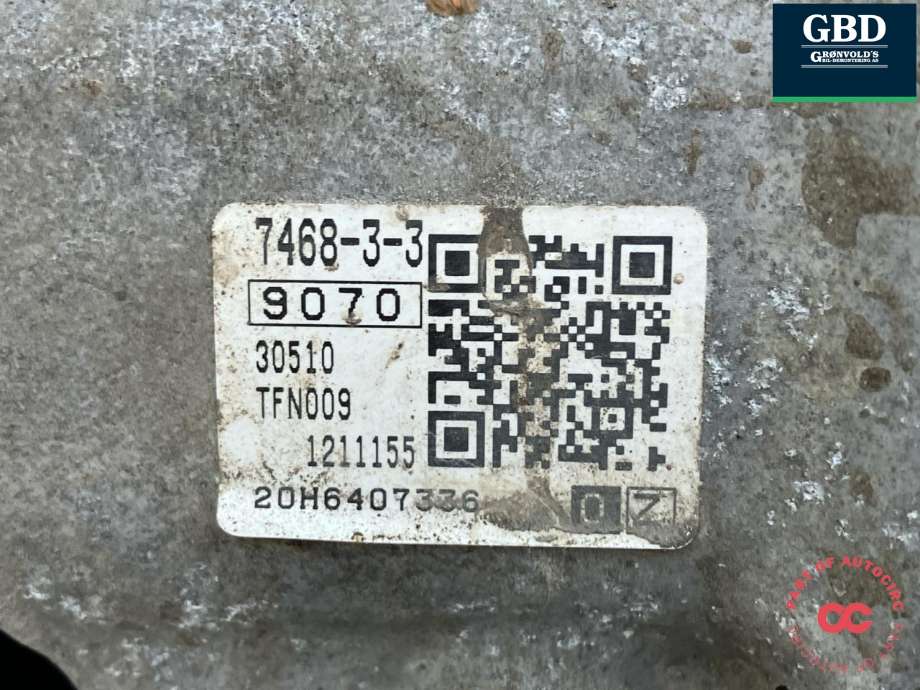 Girkasse automat til BMW X1 2015-2022 (F48) (F48) (24 00 5 A2A 770|GA6F21AW-ERW|  TFN009|24 00 9 468 277)