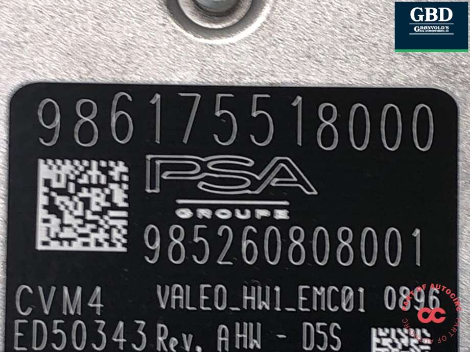 Kamera til Opel Astra L 2022-->>  (16 849 862 80|986175518000|)