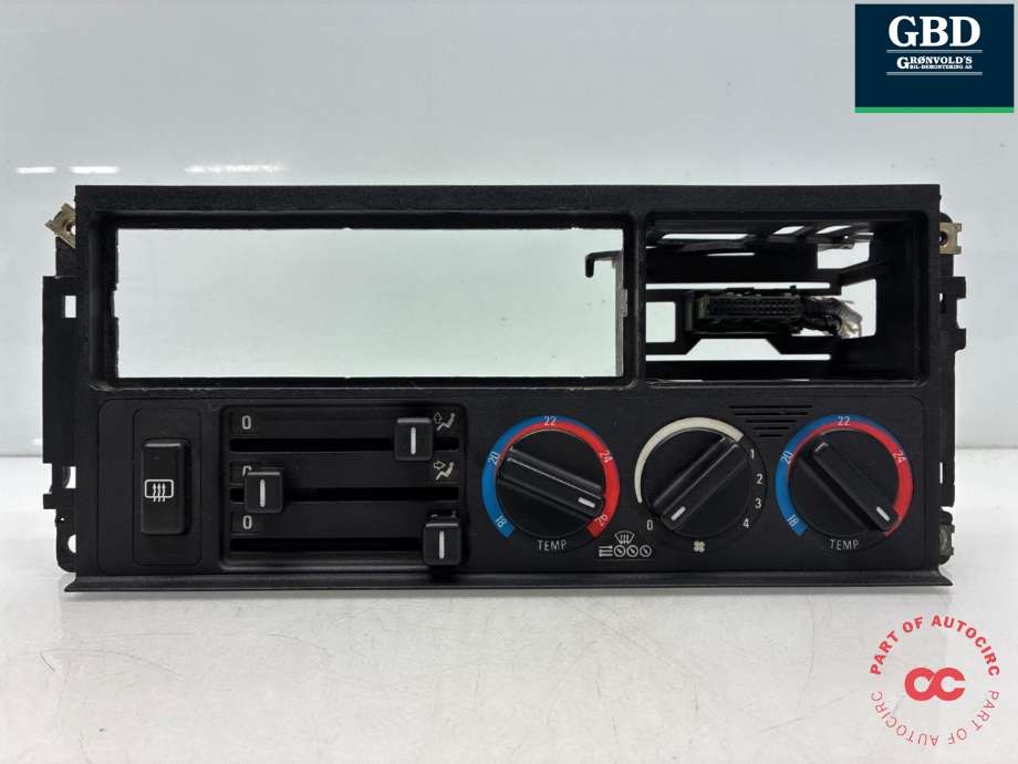 Varmeapparat betjening til BMW 5-Serie, 1988-1996 (E34) (E34) (64 11 1 384 294)