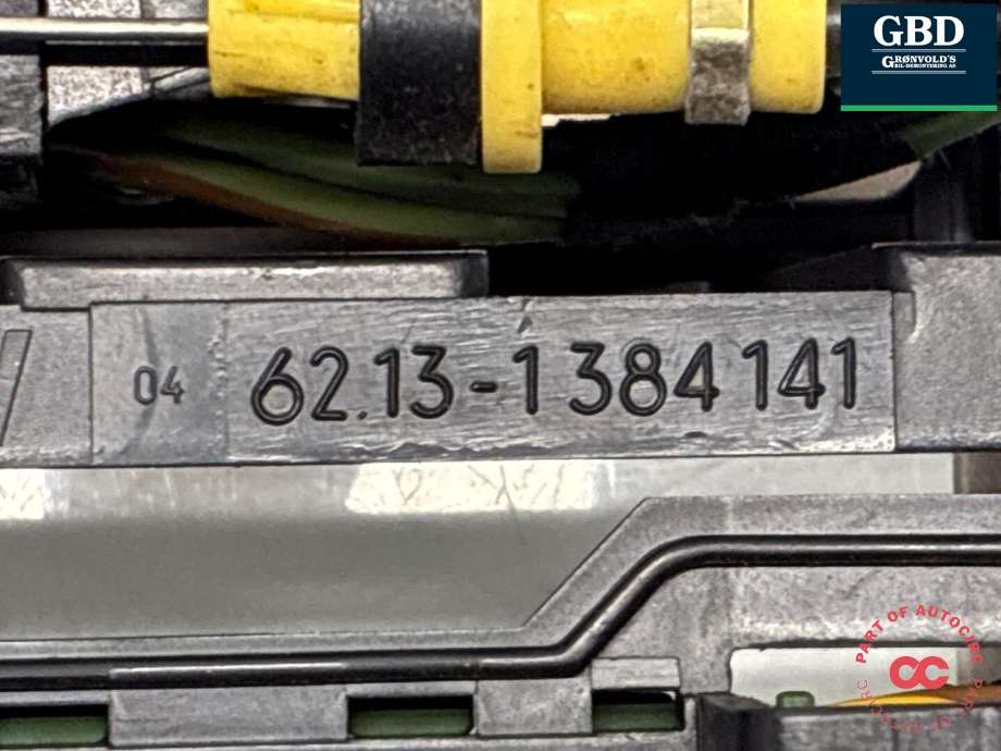 Varmeapparat betjening til BMW 5-Serie 1988-1996 (E34) (E34) (64 11 1 384 294|62|13-1384141|)
