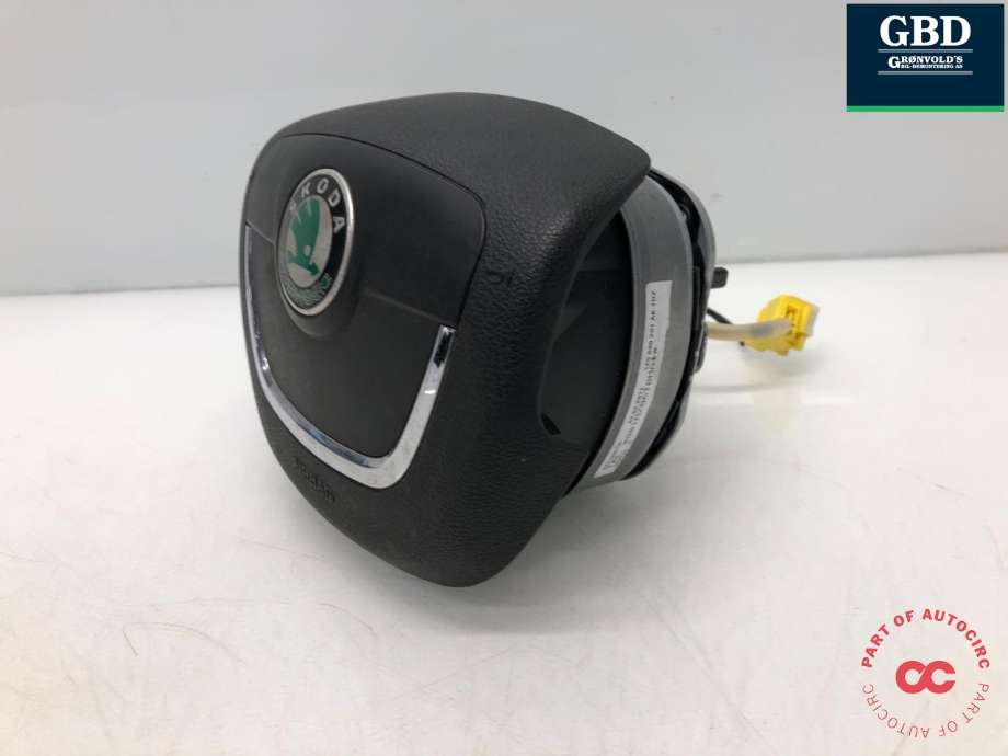 Airbag rattpute til Škoda Superb 2008-2015 (Type II)  (1Z0 880 201 AK|1Z0 880 201 AK TDZ|  62218051A|1Z0 880 201 AS TDZ)