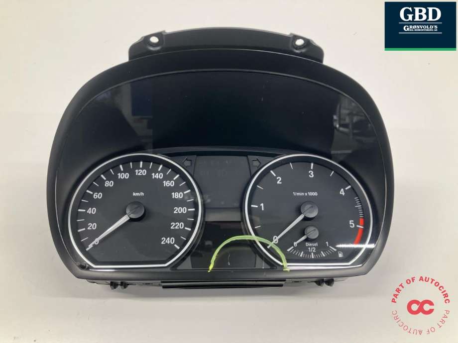 Instrumentpanel til BMW 1-Serie, 2004-2011 (E81/E82/E87/E88) (E81/E82/E87/E88) (62 10 9 283 801)