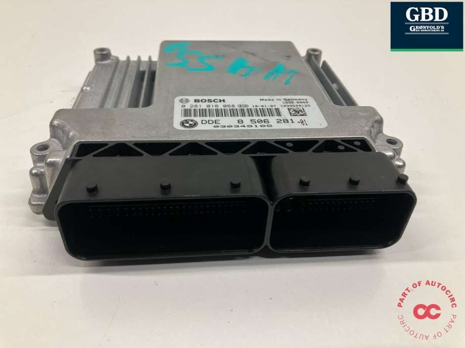 Styreenhet motor til BMW 1-Serie 2004-2011 (E81/E82/E87/E88) (E81/E82/E87/E88) (13 61 8 512 588|DDE 8 506 281-01|)