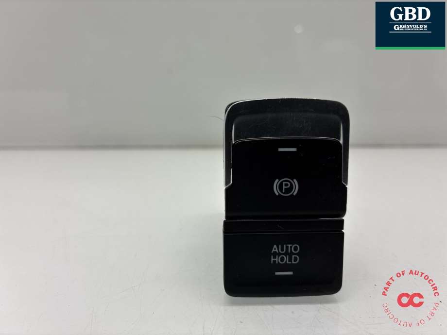 Bryter elektrisk håndbrekk/parkbrems til VW Golf VII 2012-2017 (Fase 1) (5G0 927 225 D|5G0 927 225 D WZU|)