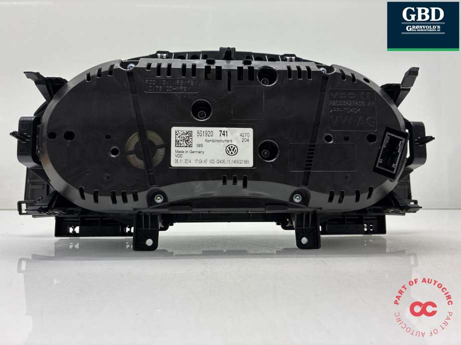 Instrumentpanel til VW Golf VII 2012-2017 (Fase 1)  (5G1 920 741|)