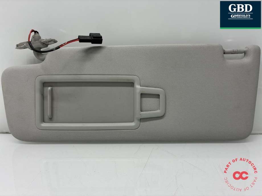 Solskjerm venstre til VW Golf VII 2012-2017 (Fase 1) (5G0 857 551 AJ|5G0 857 551 AJ 2F4|)