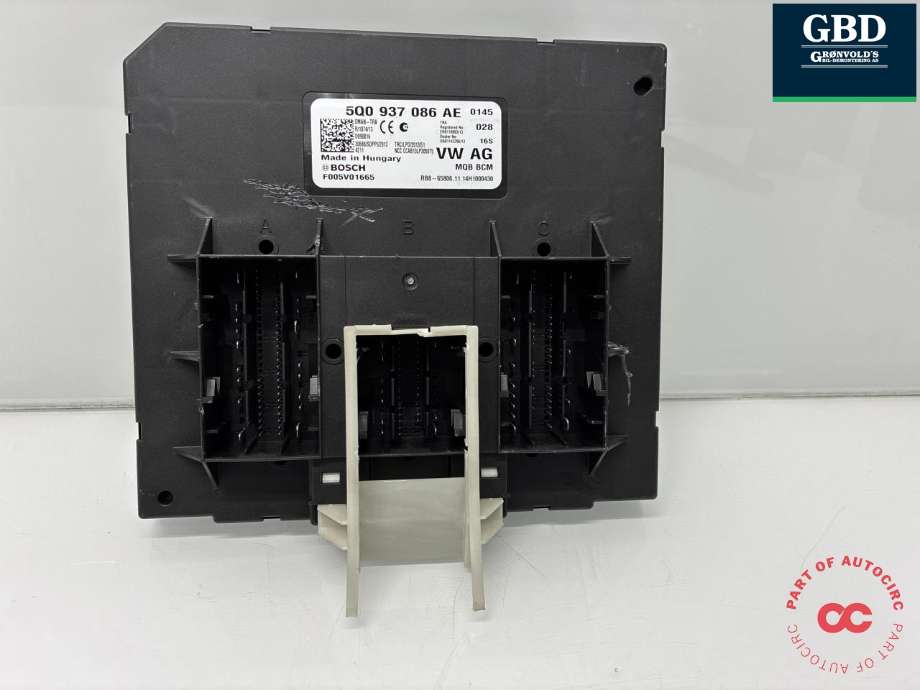 Styreenhet comfort (BCM) til VW Golf VII 2012-2017 (Fase 1) (5Q0 937 086 AE|5Q0 937 086 AE Z0H|5Q0 937 086 AE Z00)