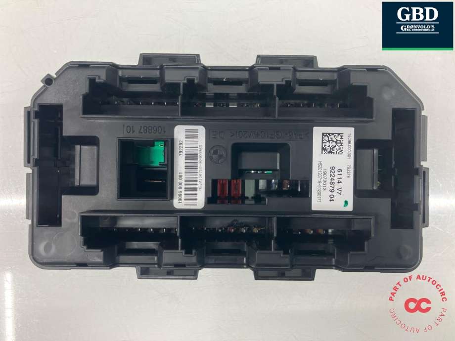 Sikringsboks motorrom til BMW 3-Serie 2012-2018 (F30/F31/F34) (F30/F31/F34) (61 14 9 224 866|9 224 879|792378)