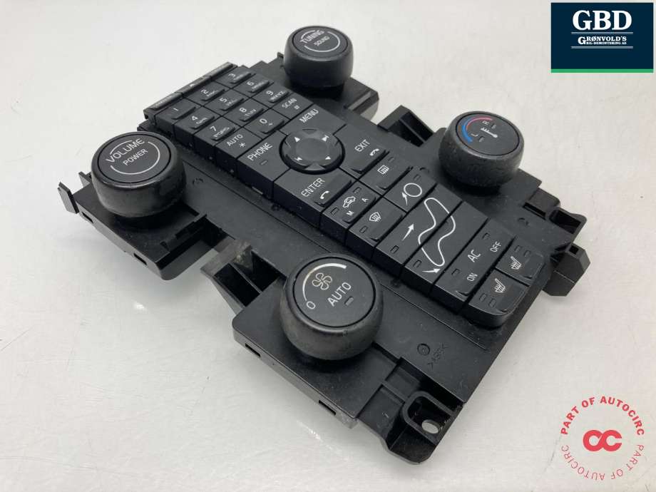 Varmeapparat betjening til Volvo C30 2006-2009 (Fase 1)  (30782567|30739250|)