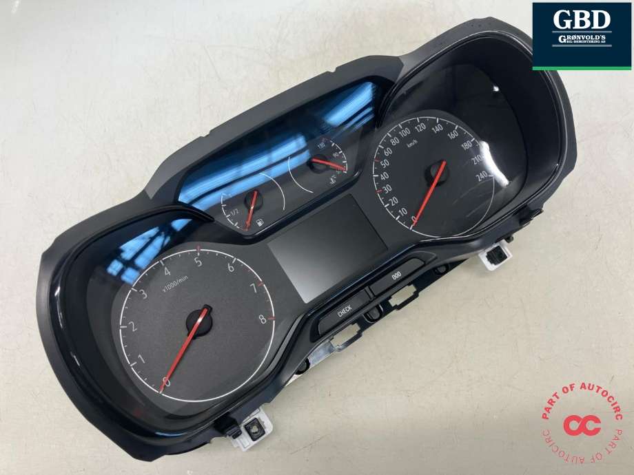 Instrumentpanel til Opel Combo E 2019-->>  (98 421 207 80|984212078000)