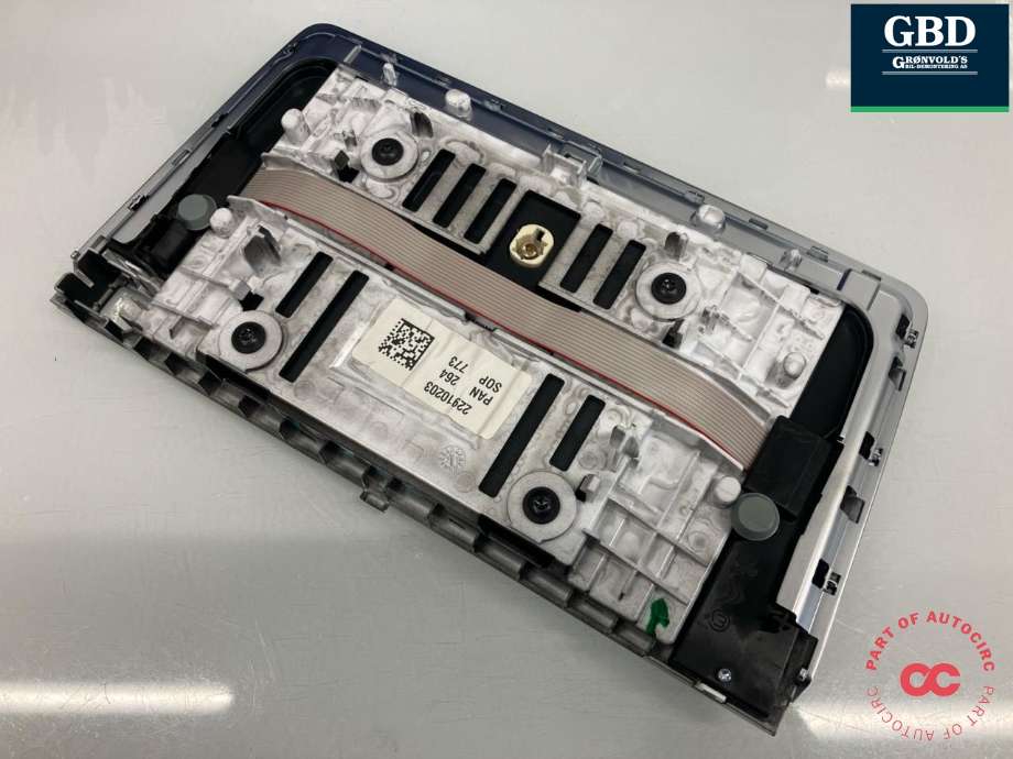 Multimedia display (MCU - Media Controller Unit) til Opel Combo E 2019-->>  (98 345 773 ZD|22910203|)