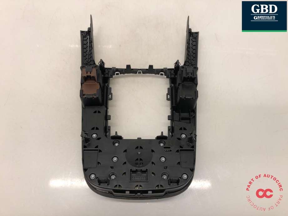Bilstereo navigasjon betjeningspanel til Audi Q5 2008-2012 (Type I, Fase 1)  (8T0 919 609|8T0 919 609    WFX|8T0 919 611    WFX)