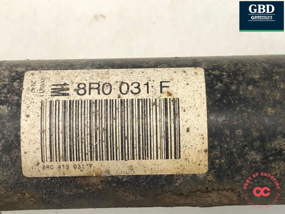 Fjærbein venstre foran til Audi Q5 2008-2012 (Type I, Fase 1) (8R0 413 031 F|8R0 031 F|)