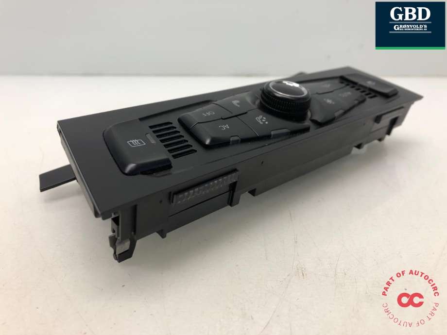 Varmeapparat betjening til Audi Q5 2008-2012 (Type I, Fase 1) (8T1 820 043 AH|)