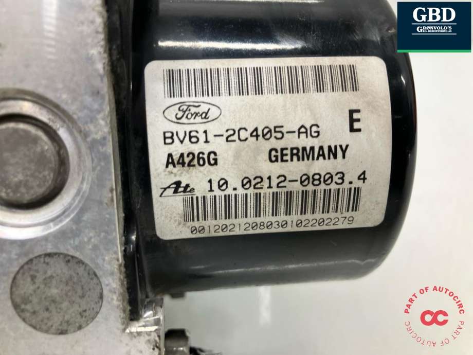 ABS sentral til Ford Focus 2011-2014 (Type III, Fase 1) (1847182|BV61-2C405-BJ|BV61-2C405-AG)