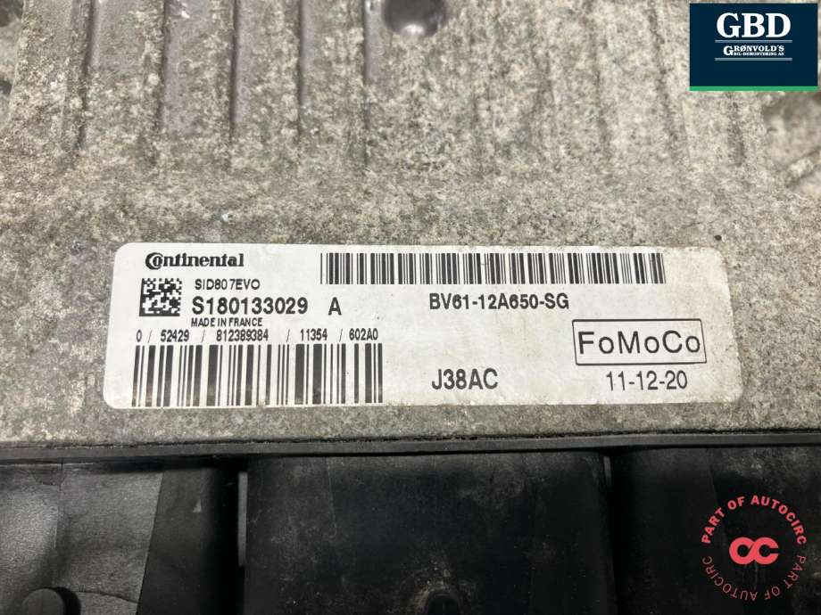 Styreenhet motor til Ford Focus 2011-2014 (Type III, Fase 1) (1777659|AU71-12A650-KB|BV61-12A650-SG)