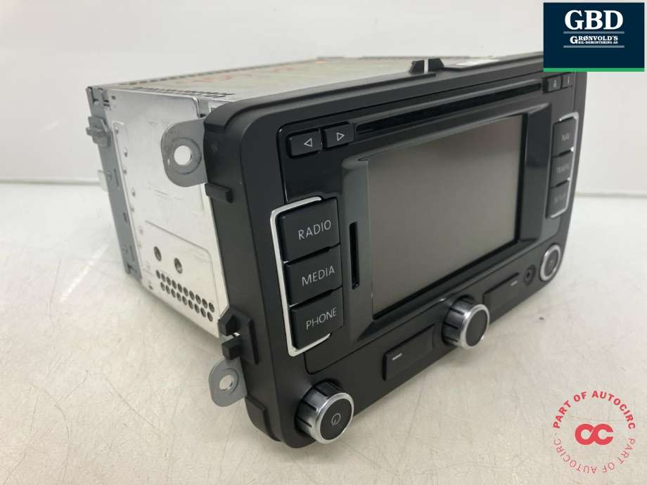 Bilstereo navigasjon til VW Amarok 2010-2016 (Type I, Fase 1)  (3C8 035 279 A|3C8 035 279 AX|3C0 035 279 N)