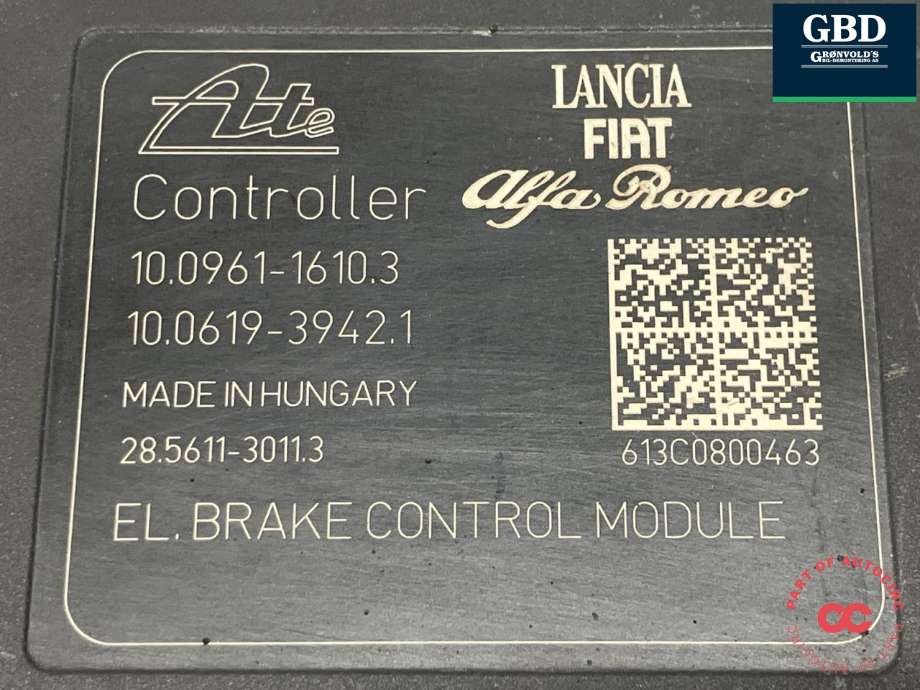 ABS sentral til Opel Combo D 2012-2018  (95517800|00051924796|)