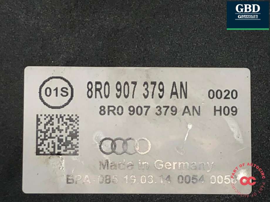 ABS sentral til Audi Q5 2012-2017 (Type I, Fase 2)  (8R0 614 517 DQ|8R0 614 517 CN|)