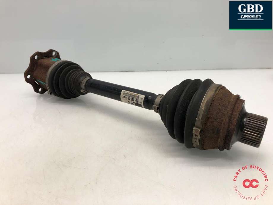 Drivaksel høyre foran, diesel/automat til Audi A8 2010-2013 (Type III, Fase 1)  (4G0 407 271 F|8R0 407 271 C|)