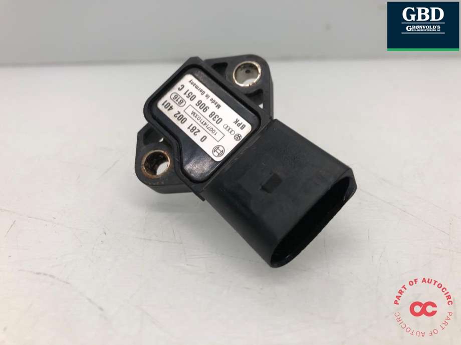 Luftmengde/luftmassemåler til Audi A8 2010-2013 (Type III, Fase 1) (420 133 471|038 903 051 C|)