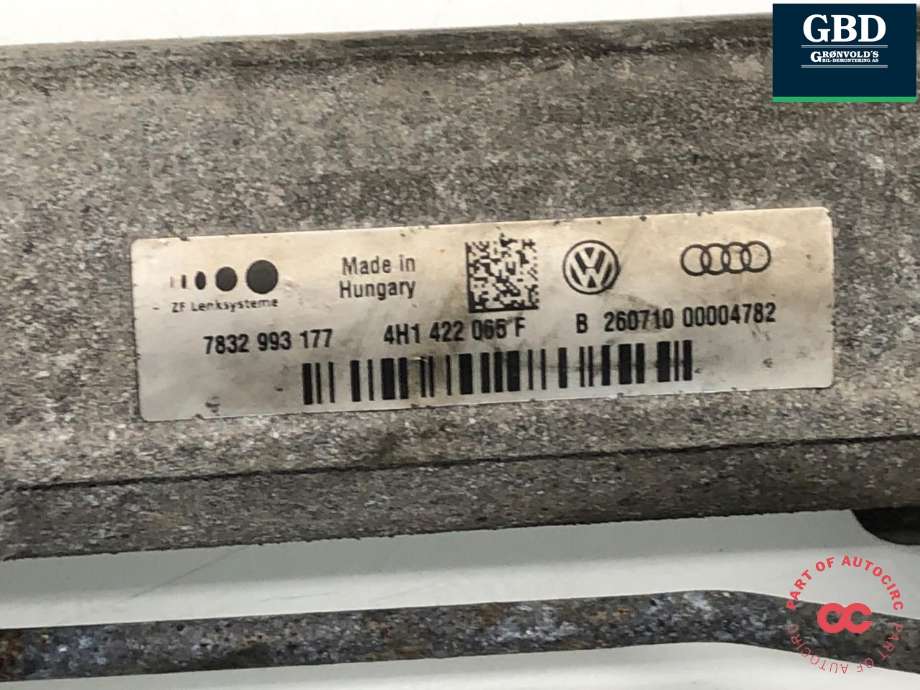 Tannstang til Audi A8 2010-2013 (Type III, Fase 1) (4H1 422 065 F|)