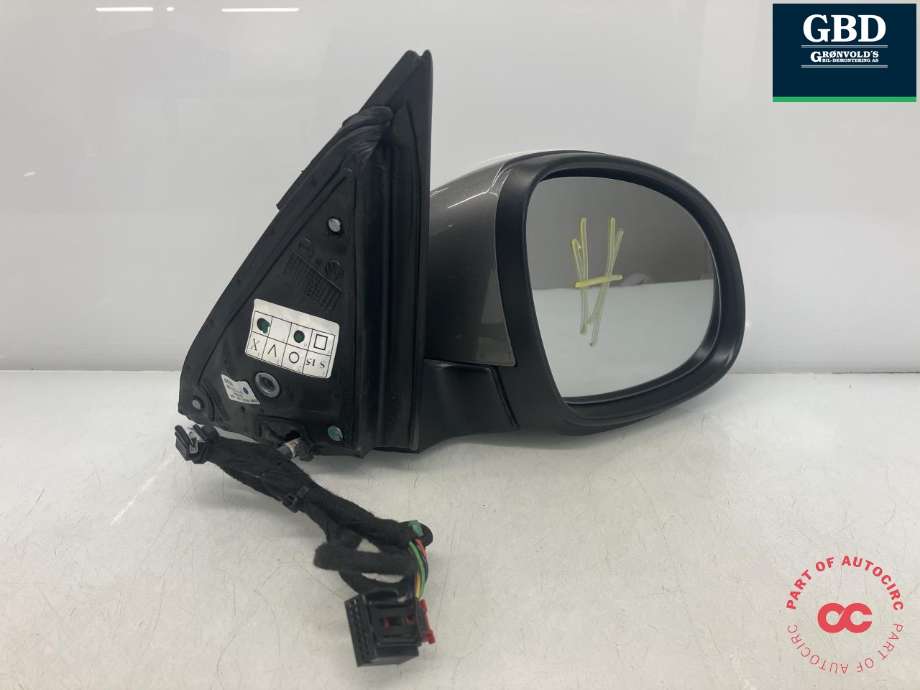 Speil høyre til VW Tiguan 2007-2011 (Type I, Fase 1) (5N1 857 508 R 9B9|5N1 857 502 AQ|)