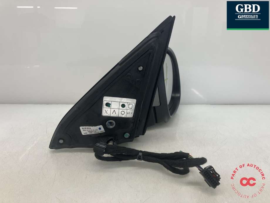Speil høyre til VW Tiguan 2007-2011 (Type I, Fase 1) (5N1 857 508 R 9B9|5N1 857 502 AQ|)