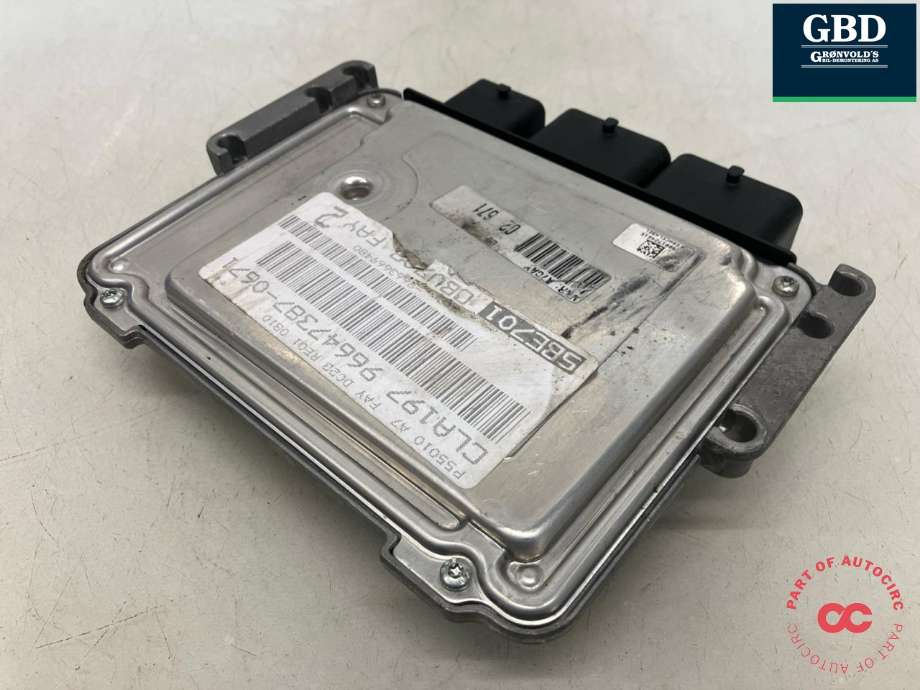 Styreenhet motor til Peugeot 207 2006-2012  (BOSCH|1943 YK| 1943 43|1943 44|9663193580| 0 261 S04 008)