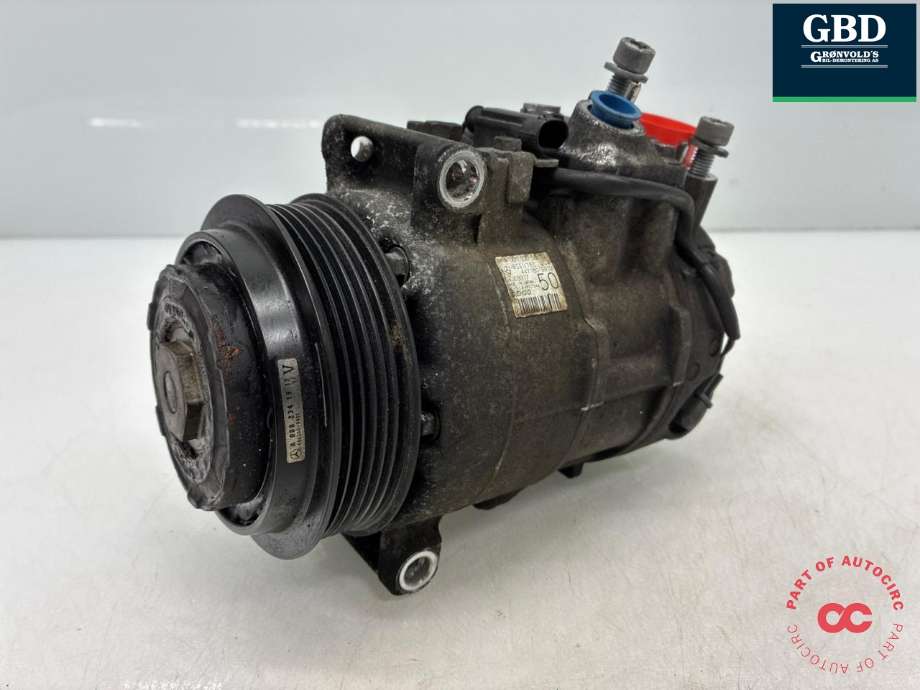 Aircondition kompressor til Mercedes C-Klasse 2007-2011 (Fase 1) (W204) (W204) (A 001 230 50 11|A 001 230 50 11 80|A 001 230 50 11 87)