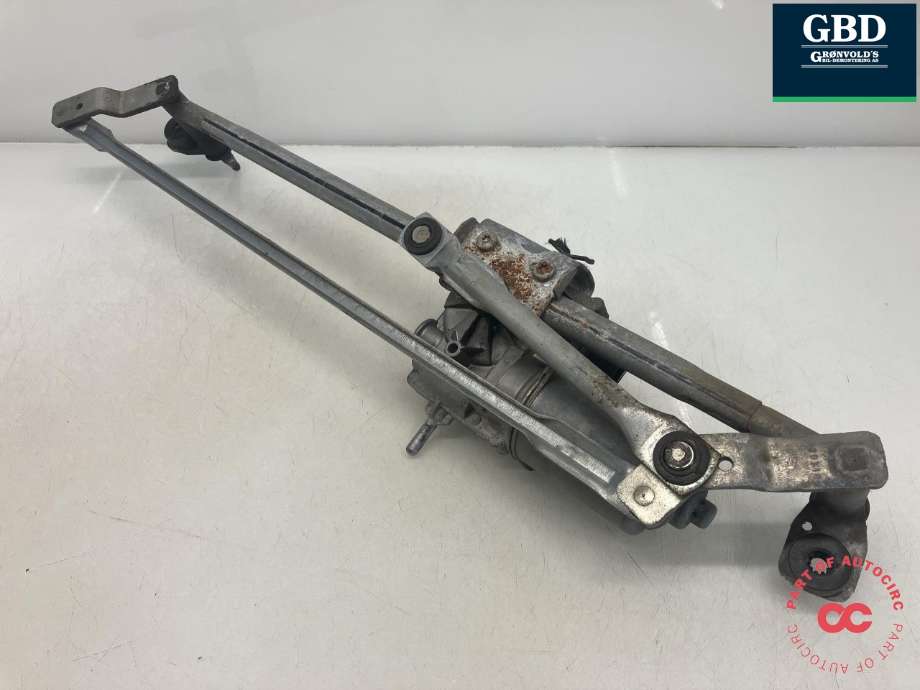 Viskermotor frontrute komplett m/overføring til VW Tiguan 2007-2011 (Type I, Fase 1) (VALEO|5N1 955 023 F|5N1 955 119|405.139)