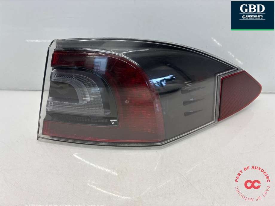 Baklykt høyre ytre til Tesla Model S, 2016-2021 (Fase 2)  (6005921-00-D)