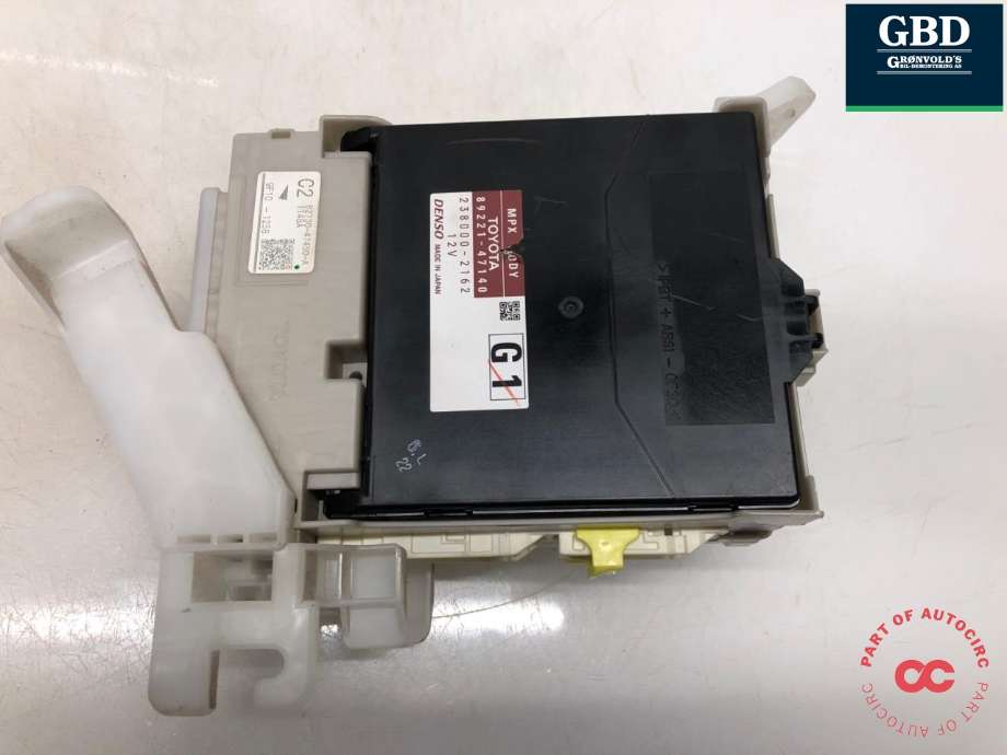 Styreenhet comfort (BCM) til Toyota Prius 2009-2016 (Type III) (COMBI) (COMBI) (8922047560|89221-47140|)