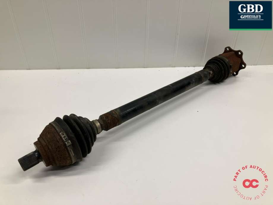 Drivaksel høyre foran, bensin/manuell til VW Touran 2015-2021 (Type II)  (3Q0 407 272 AT|3Q0 407 762 HX|)