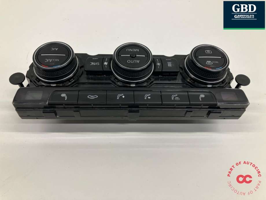 Varmeapparat betjening til VW Touran 2015-2021 (Type II)  (5G0 907 044 EC|5G0 907 044 EC WZU|5G0907044BH)