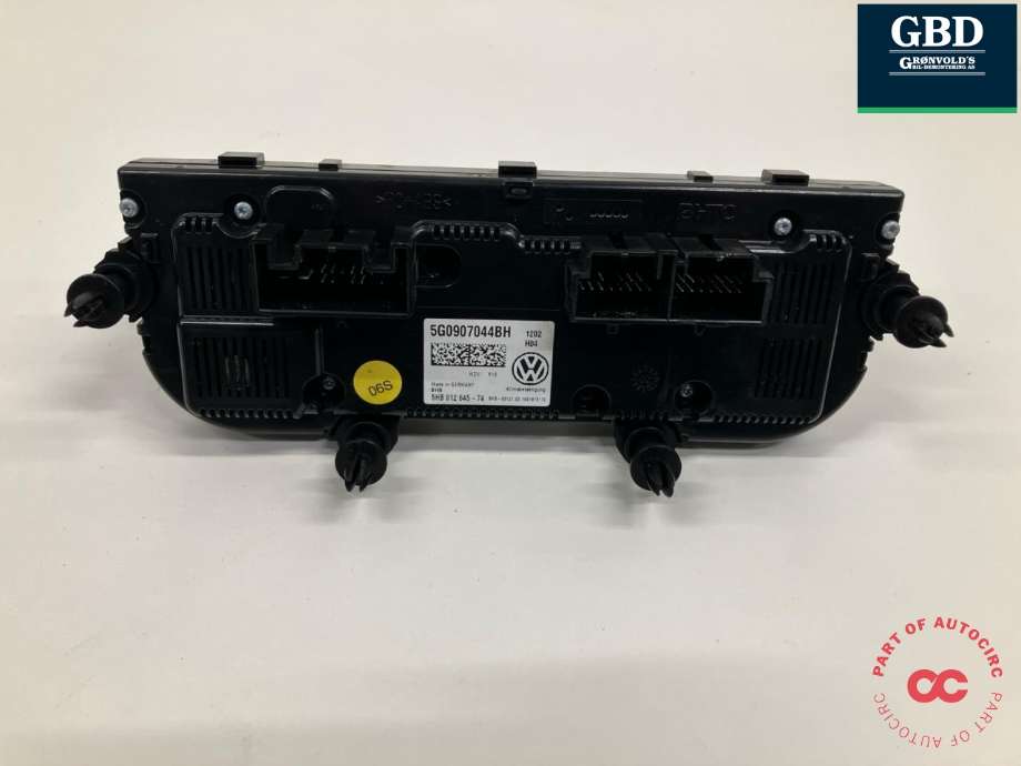Varmeapparat betjening til VW Touran 2015-2021 (Type II)  (5G0 907 044 EC|5G0 907 044 EC WZU|5G0907044BH)